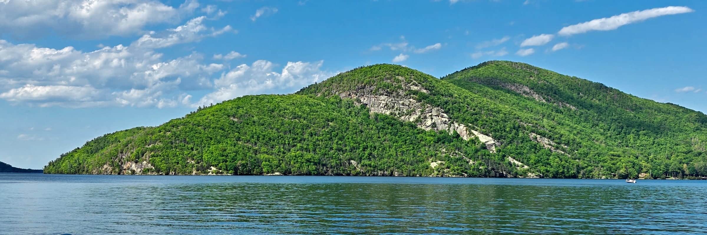Northern Lake George scenic view